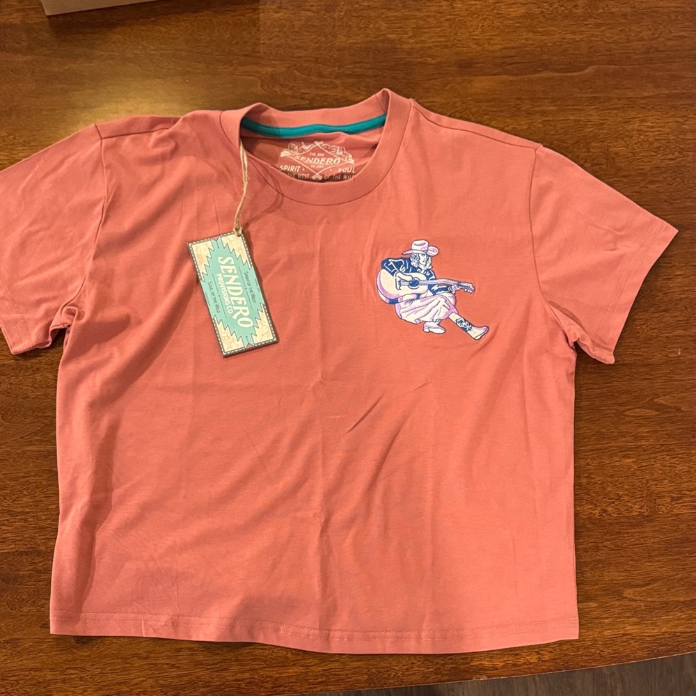 Sendero women’s T-Shirt - Coral size M